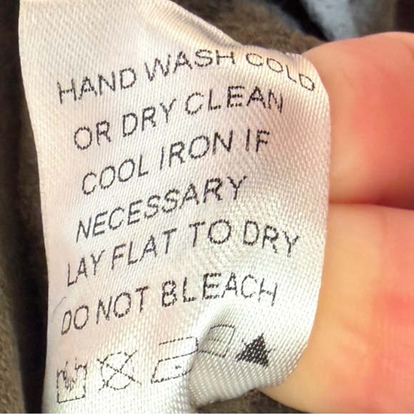 FATE Woodstock Olive Green Faux Suede Fringe Vest Western Festival Boho  Small - Picture 11 of 12